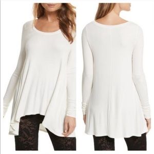Free People January Tee Sz XS White